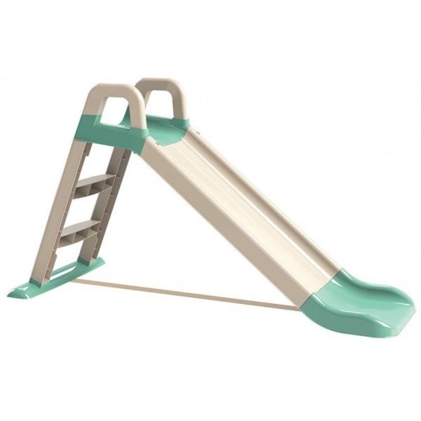 DOLONI Šmyklavka 140cm béžovo-tyrkysová