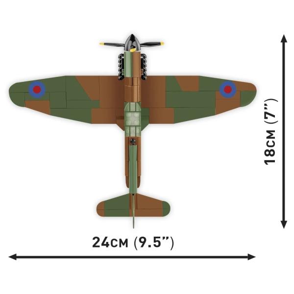 Cobi II WW Supermarine Spitfire Mk. I N3200 (WM), 1:48, 146 k (obrázek 7)