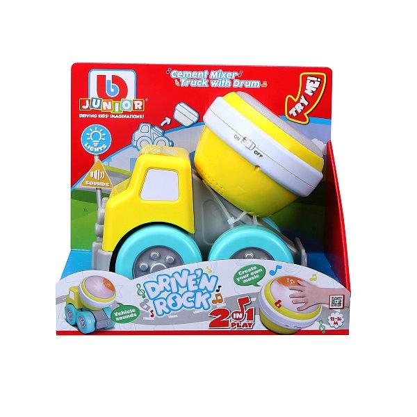 Maisto BB Junior – Míchačka s bubnem 2v1