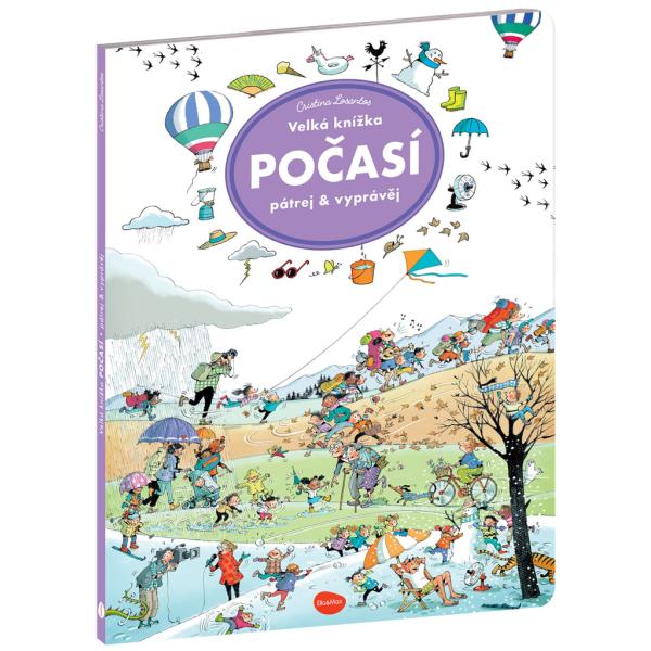 Velká knížka Počasí – Pátrej & vyprávěj