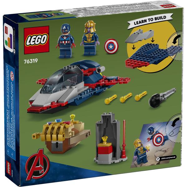 LEGO® Marvel 76319 Kapitán Amerika vs. Thanos