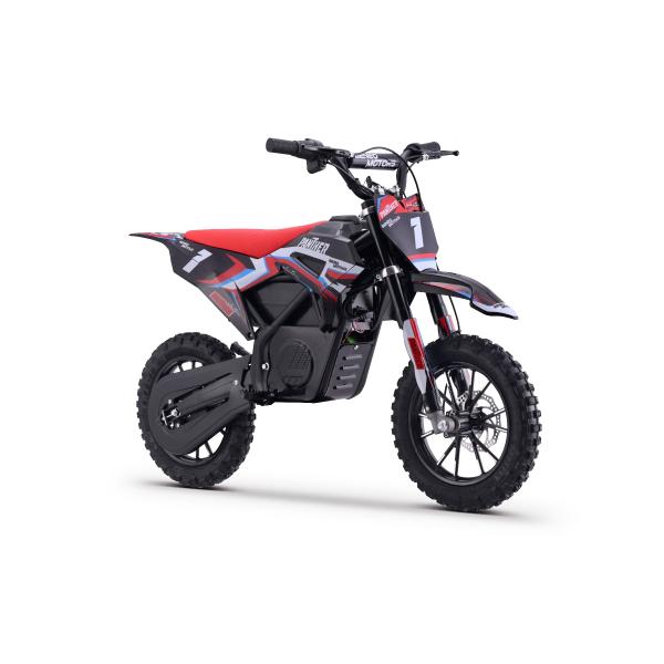 Elektrický Motocross pro děti Beneo Motors Panther červený - 550W (obrázek 3)