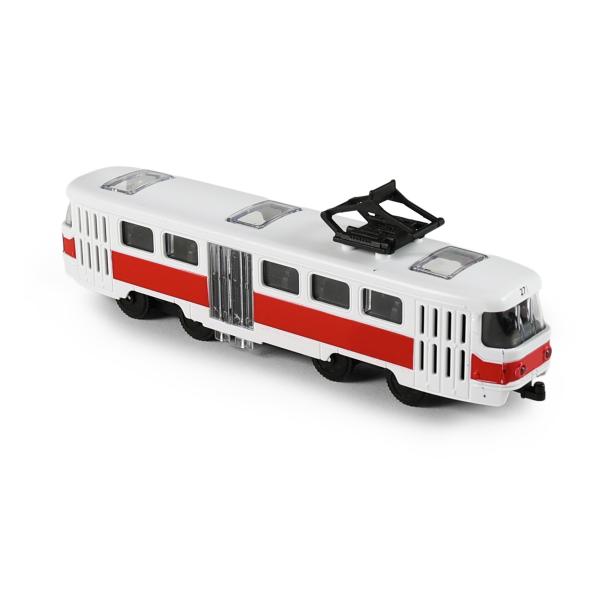 Tramvaj MHD červená 16 cm (obrázek 6)