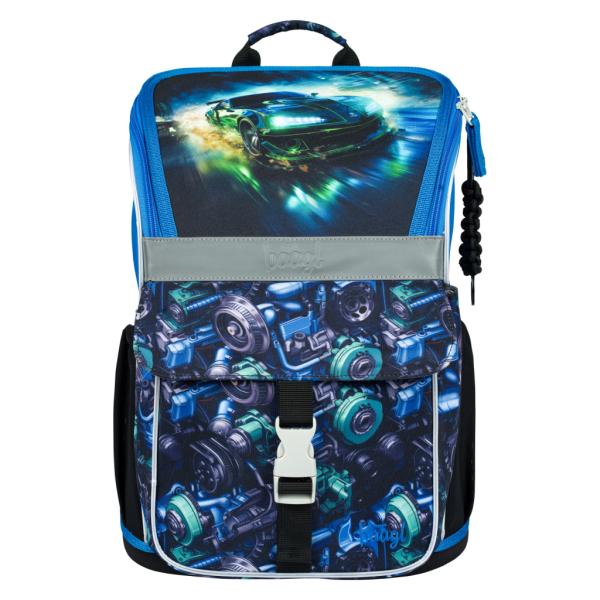 Zaino Ergonomico Per Bambini Con Cinghia Toracica, Cartella Per Il 1° Anno Della Scuola Elementare, Medium-image