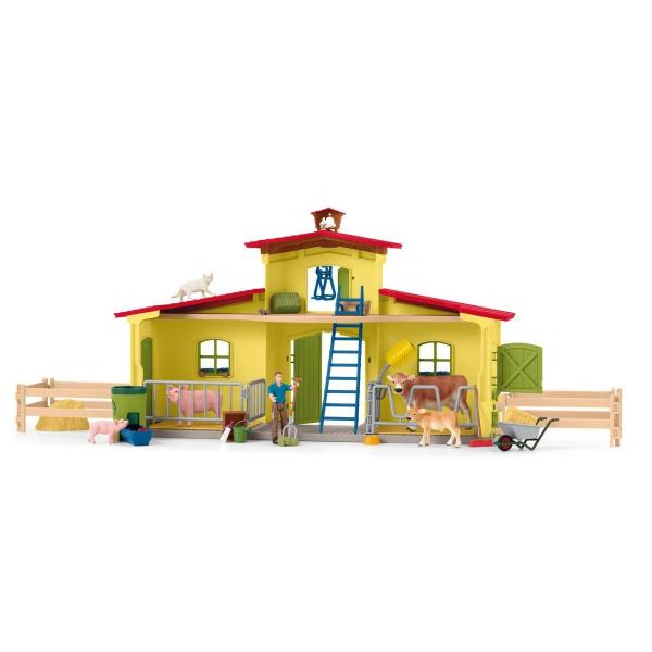 Schleich Velká farma se zvířátky a příslušenstvím