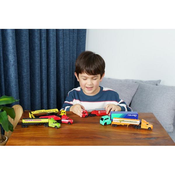 Maisto – Highway Haulers, nákladní auta, oranžové