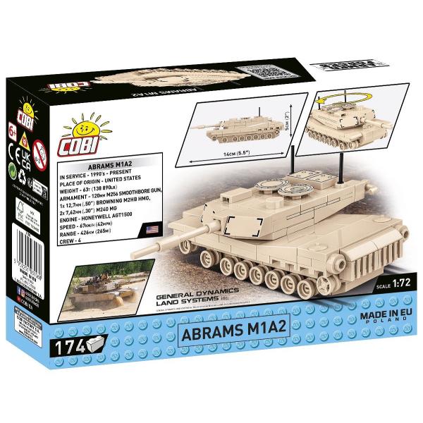 Cobi Abrams M1A2, 1:72, 174 k