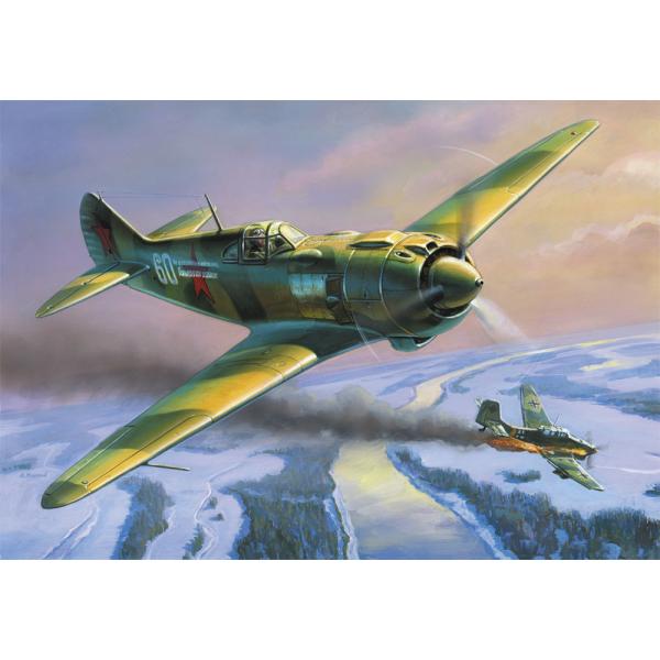 Model Kit letadlo 4803 – Lavochkin La-5 (1:48)