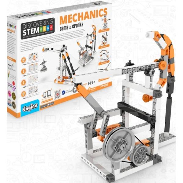 Engino STEM MECHANICS: Váčky a kliky