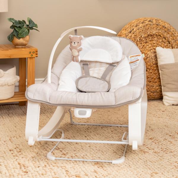 INGENUITY Lehátko vibrující 3v1 Keep Cozy™ Linden™ 0m+, do 18kg (obrázek 6)