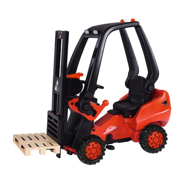 BIG Vysokozdvižný vozík Linde šlapací