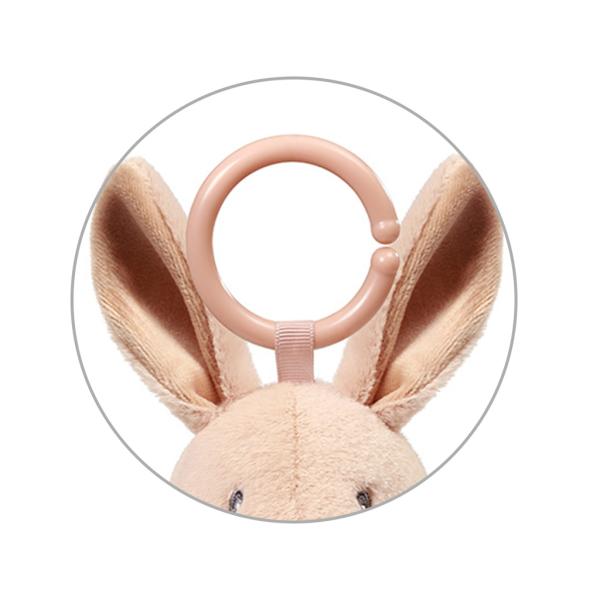 BABYONO Hračka závěsná s kousátkem Rabbit Karo 0m+ (obrázek 6)