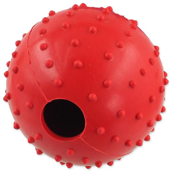 Hračka Dog Fantasy míč gumový s provazem mix barev7x30cm (obrázek 5)