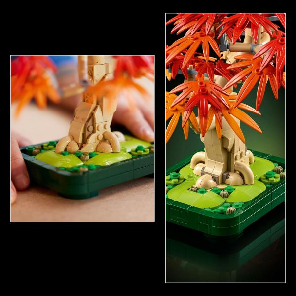 LEGO® Botanicals 10348 Bonsaj – Japonský červený javor