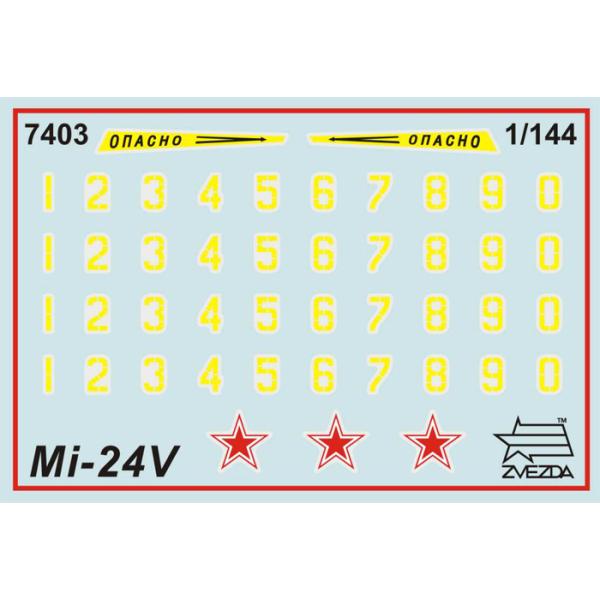 Wargames (HW) vrtulník 7403 – Mil-24 VP (1: 144)