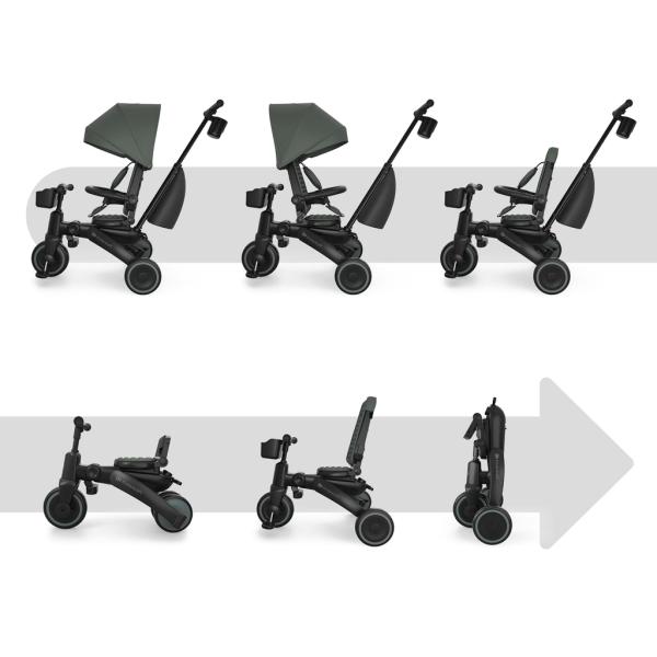 KINDERKRAFT Tříkolka Jazz 3 Green, 9m+ (obrázek 5)