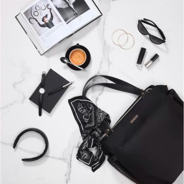 BABYONO Taška přebalovací Coco Black (obrázek 9)