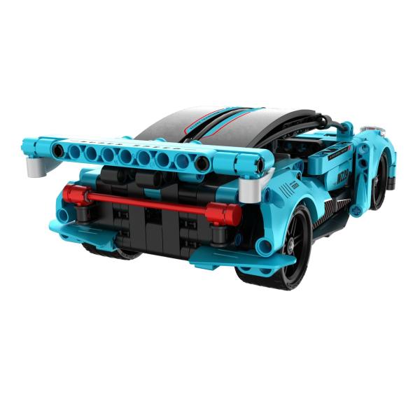 iM.MASTER Stavebnice 2v1 auto na zpětné natažení plast 293 dílků (obrázek 4)