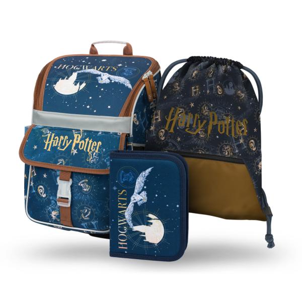 BAAGL SET 3 Zippy Harry Potter Rokfort: hůlka, plášť, taška