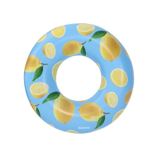 Kruh nafukovací 119cm design a vôňa citróna v krabičke