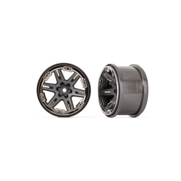 Traxxas Disc 2.8" RXT Grigio Antracite/Nero Cromato (2)