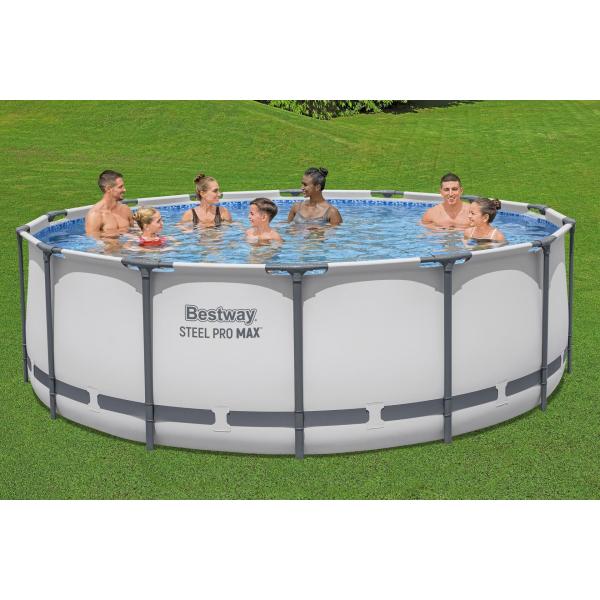 Bestway 5612X Bazén Steel Pro MAX s kovovou konstrukcí 427 cm x 122 cm s příslušenstvím (obrázek 4)