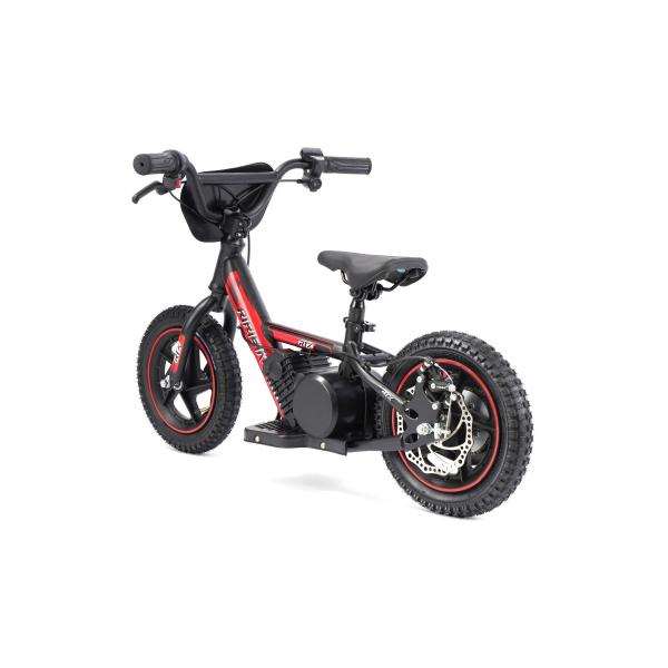 Dětské elektrické odrážedlo RIRIBIKE RTX3 24V (12”), červené, Lithiová baterie, 100W Motor (obrázek 5)