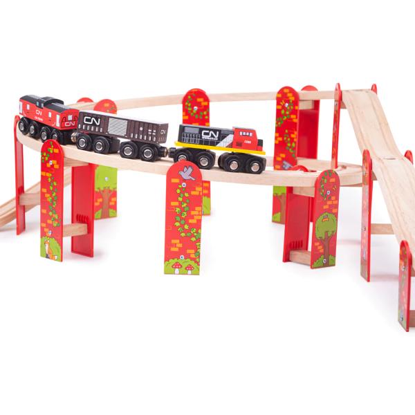 Bigjigs Rail Víceúrovňový set kolejí (obrázek 3)