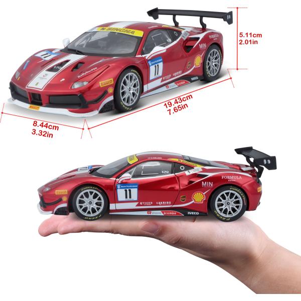 Bburago 1:24 Ferrari Racing 488 Challenge 2017