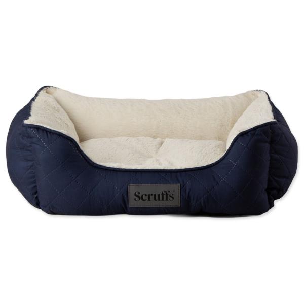 Pelíšek Scruffs Wilton Box Bed modrý S 50x40cm