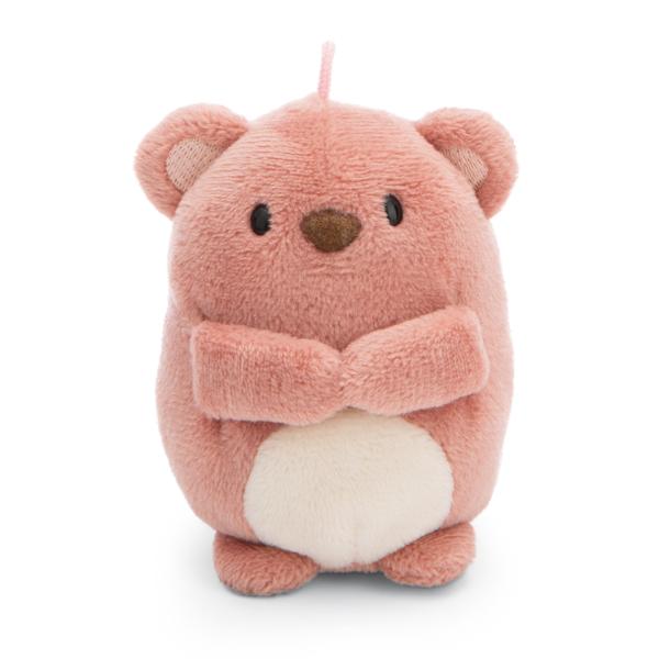 NICI plyš MyMochi Medvídek Nomo 8cm v kostýmu včelky a hranolkami, set dárkové balení (obrázek 4)