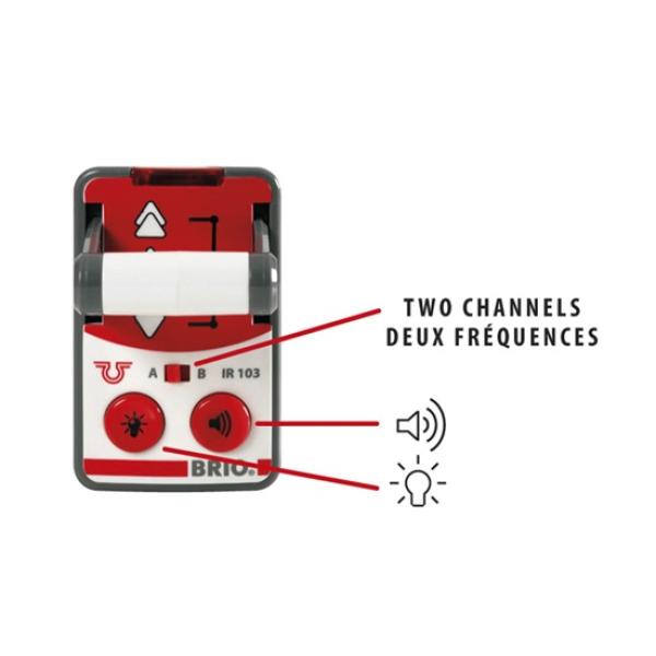 Brio Elektrický vláček – sada na dálkové ovládání