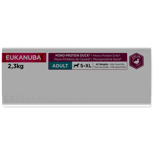 Euk Daily Care Adult Mono Protein Duck 2,3kg (obrázek 3)