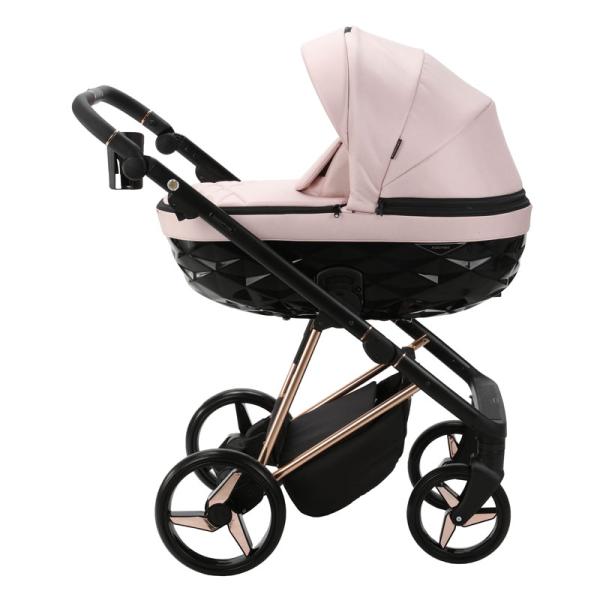 ADAMEX Kočík kombinovaný Quantum Special Edition Pink/Rosegold (obrázek 4)