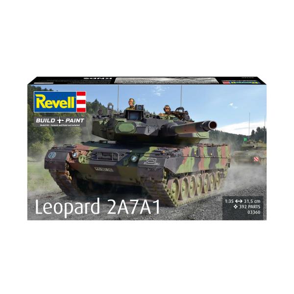 Plastic ModelKit tank 03360 - Leopard 2A7A1 (1:35) (obrázek 10)