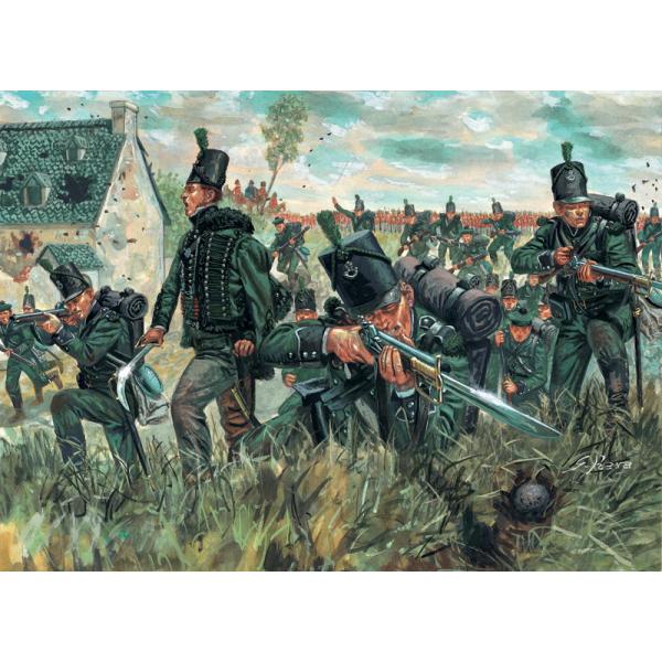 Model Kit figurky 6083 – Napoleonic WARS – BRITISH 95th rgt. (1:72)
