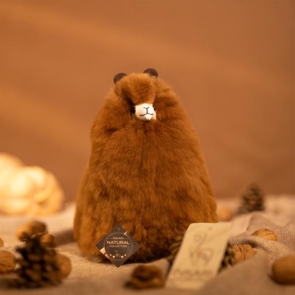 INKARI Plyšová hračka Alpaca Small Hazelnut 23cm (obrázek 3)