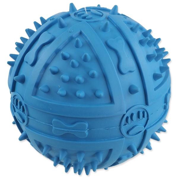 Hračka Dog Fantasy míč s bodlinami pískací mix barev 9cm (obrázek 5)