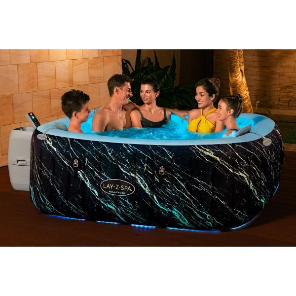 Bestway 6001F Vířivka LAY-Z-SPA® Hollywood LUXE pro 6 lidí 180 x 180 x 66 cm (obrázek 3)