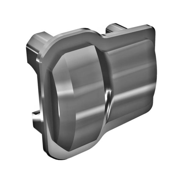 Traxxas Couvercle De Transmission En Aluminium Anodisé Gris (2)-image