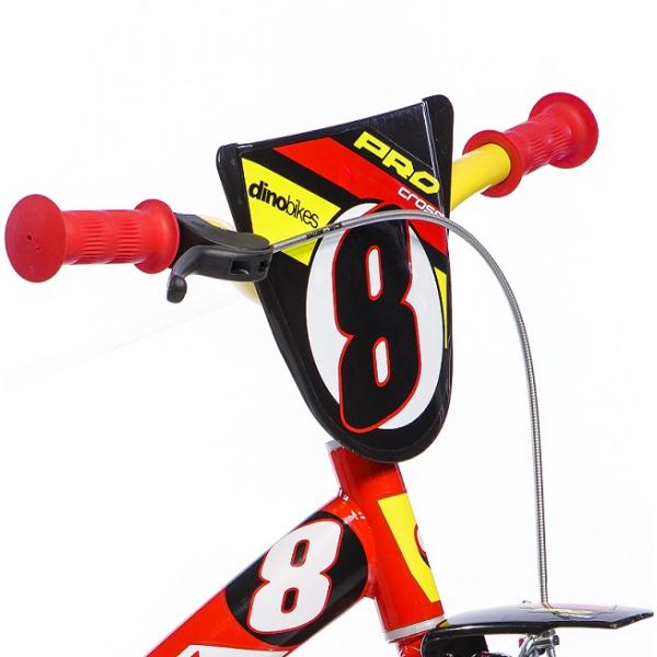 Dino Bikes - Dětské kolo 12" 123GLN - červené 2014 (obrázek 6)