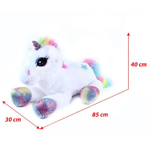 Velký plyšový jednorožec Funkie 85 cm (obrázek 6)