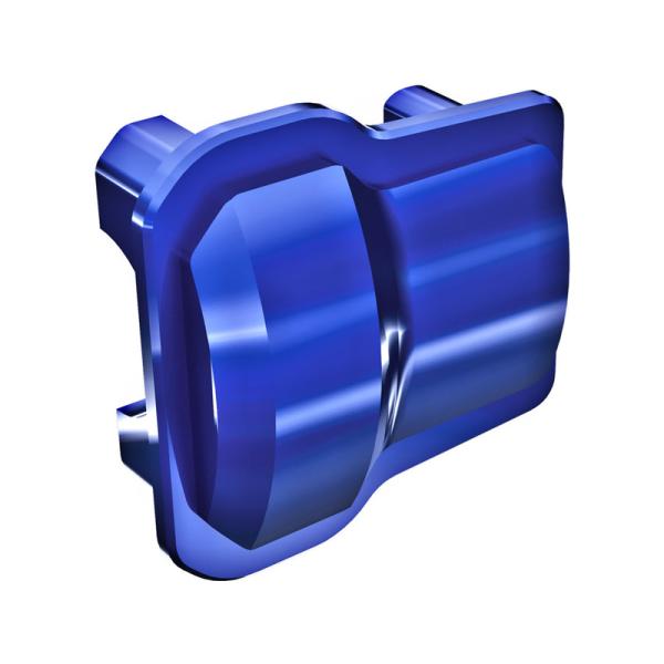 Traxxas kryt rozvodovky hliníkový modro eloxovaný (2)