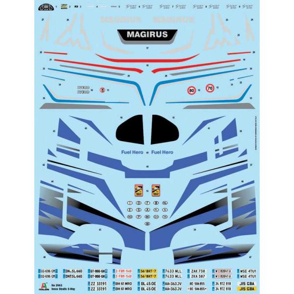 Model Kit truck 3963 – Iveco Stralis S-Way (1:24)