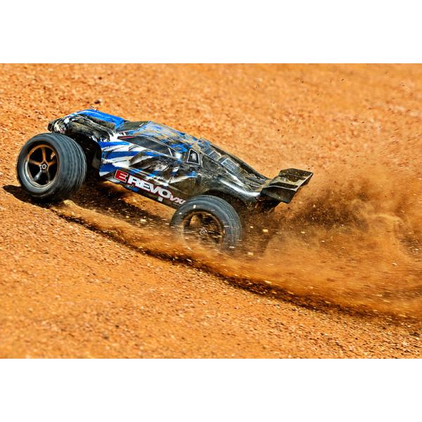 Traxxas E-Revo 1:16 VXL RTR modrá (obrázek 6)