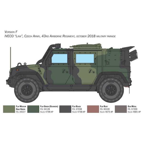 Model Kit military 6766 - VTLM Lince (1:35) (obrázek 10)
