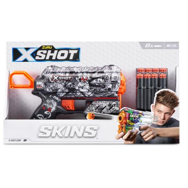 Zuru X-Shot Skins Flux Dart Blaster – Illustrate (8 šipek) (obrázek 4)