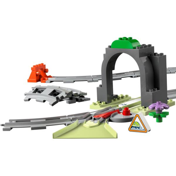 LEGO® DUPLO® 10425 Železniční tunel a kolejnice – rozšiřující sada