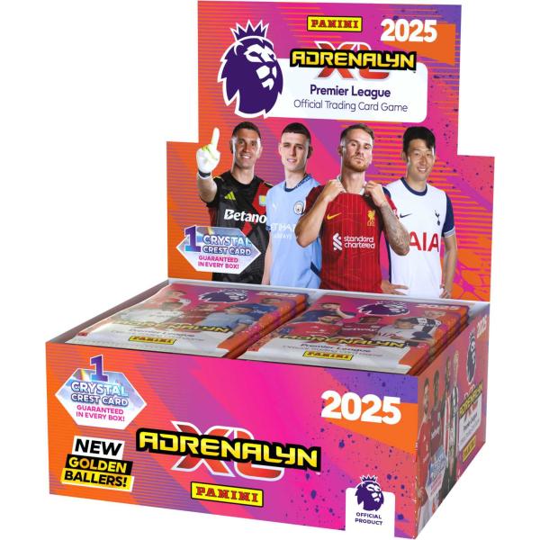 PREMIER LEAGUE 2024/2025 - ADRENALYN - karty - BOX (36 ks)