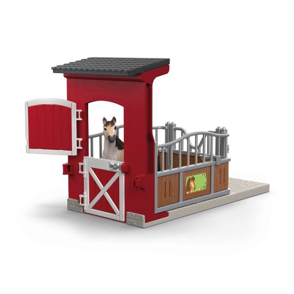Schleich Box pre poníky s kobylou mustanga